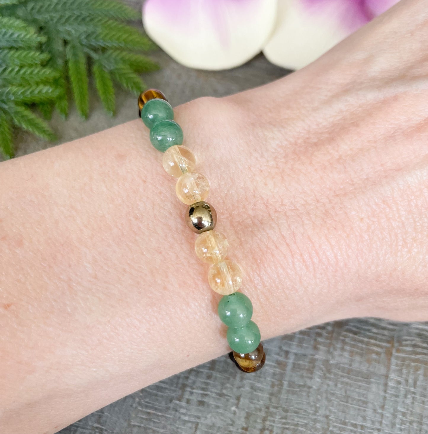 6mm Money and Wealth Magnet Gemstone Bracelet