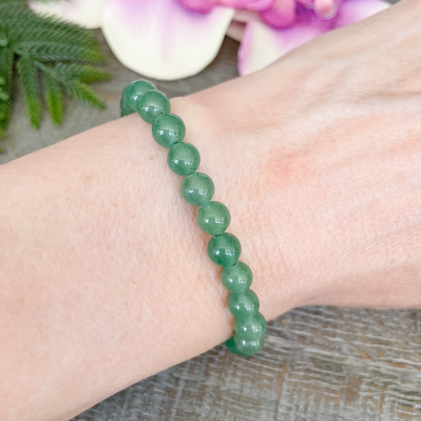 6mm Green Aventurine Healing Crystals Bracelet