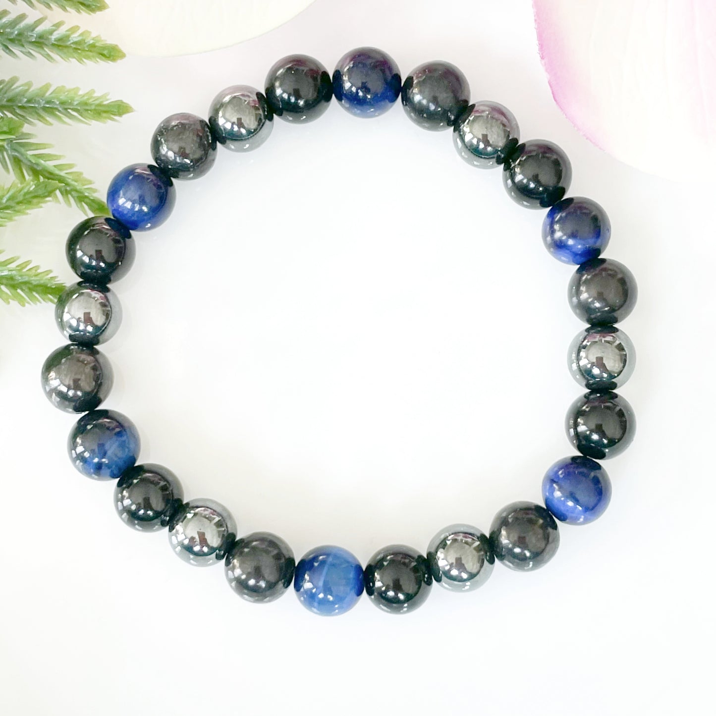 Anxiety Support Gemstone Bracelet for Men