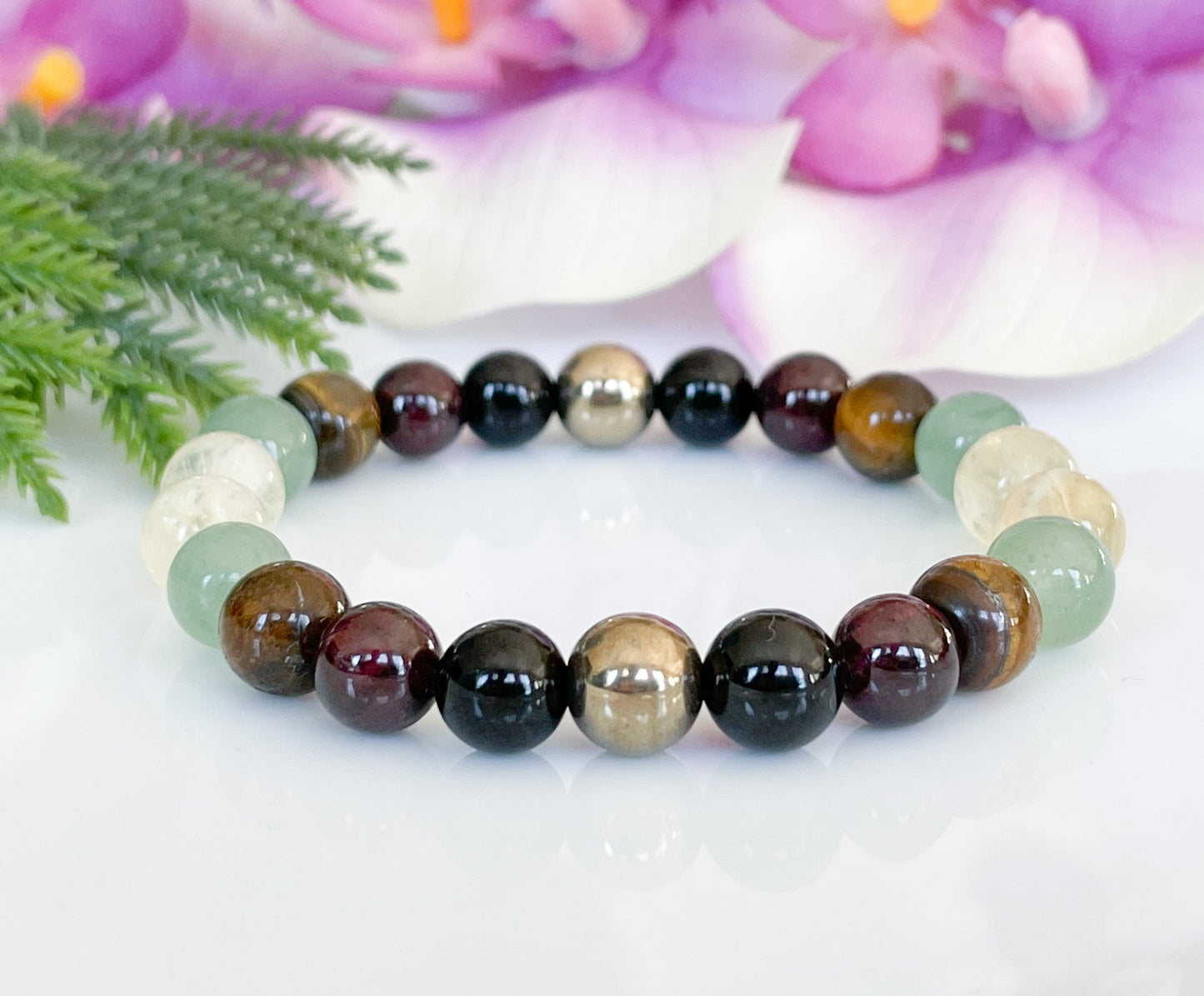 Beaded Crystal Bracelet to Attract Money and Wealth