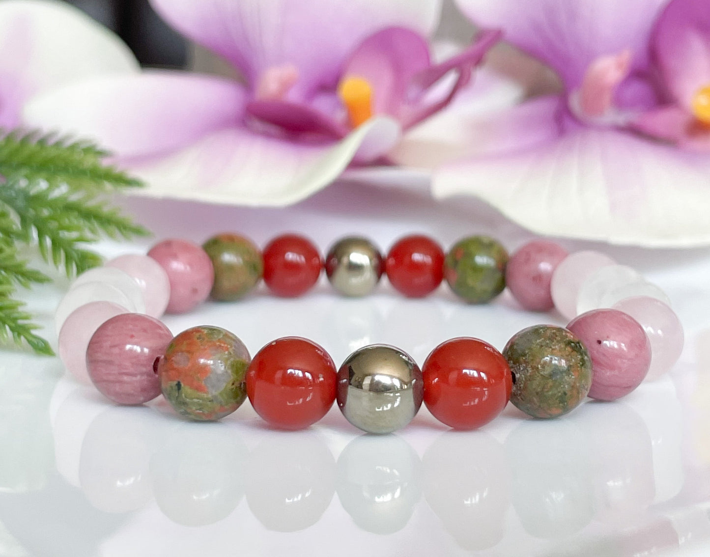 Healthy Pregnancy Crystal Bracelet for Mom's to Be