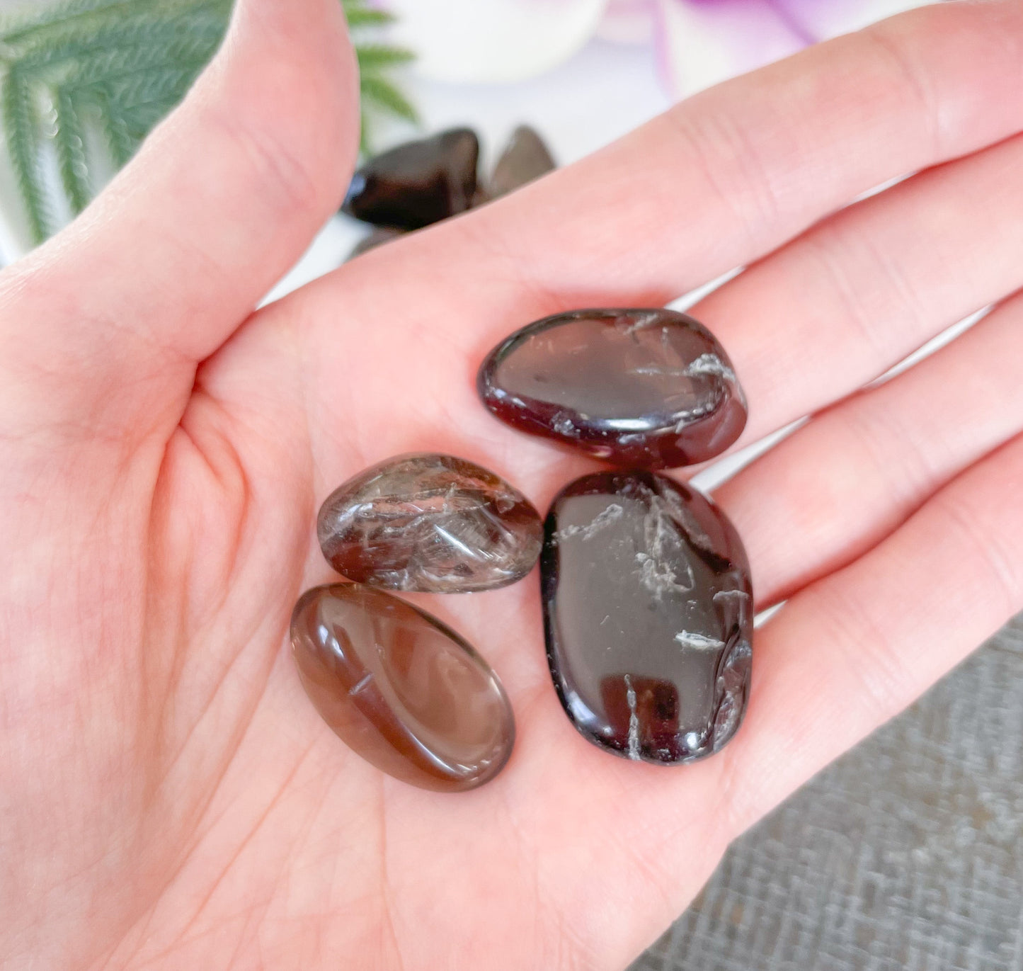 Smoky Quartz Crystal SMALL Tumbled Stone