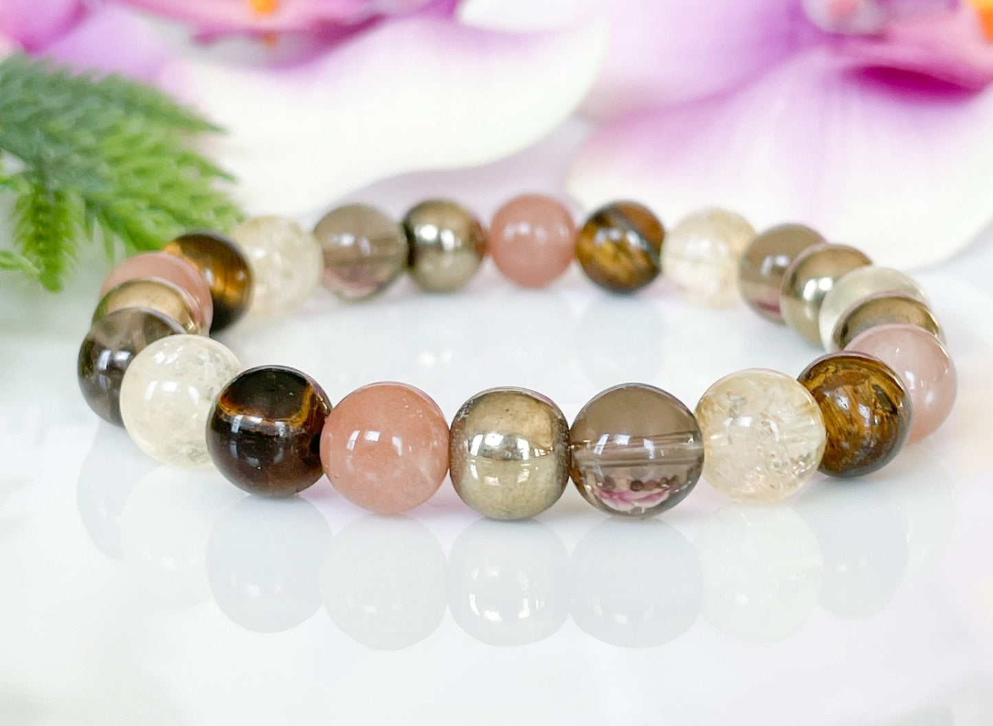 Solar Plexus Chakra Crystal Bracelet
