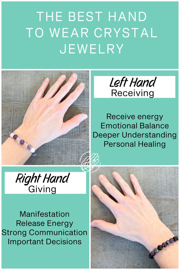 The Best Hand to Wear Your Crystal Jewelry