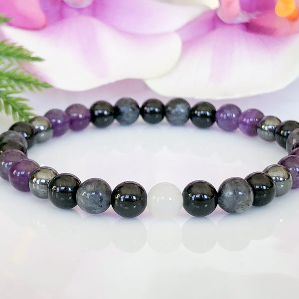 6mm Empath Protection and Support Bracelet