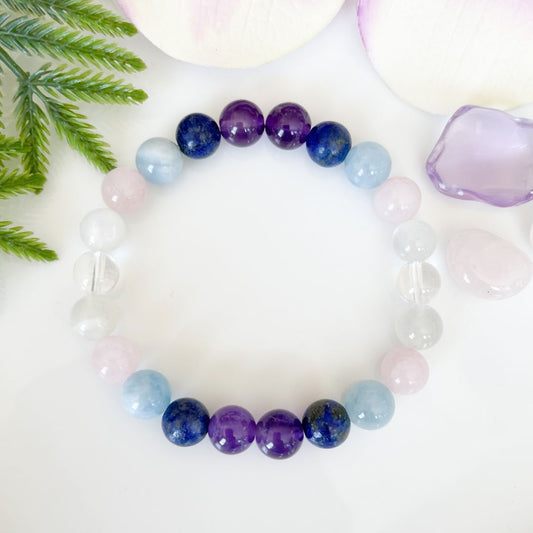 8mm Pisces Zodiac Bracelet
