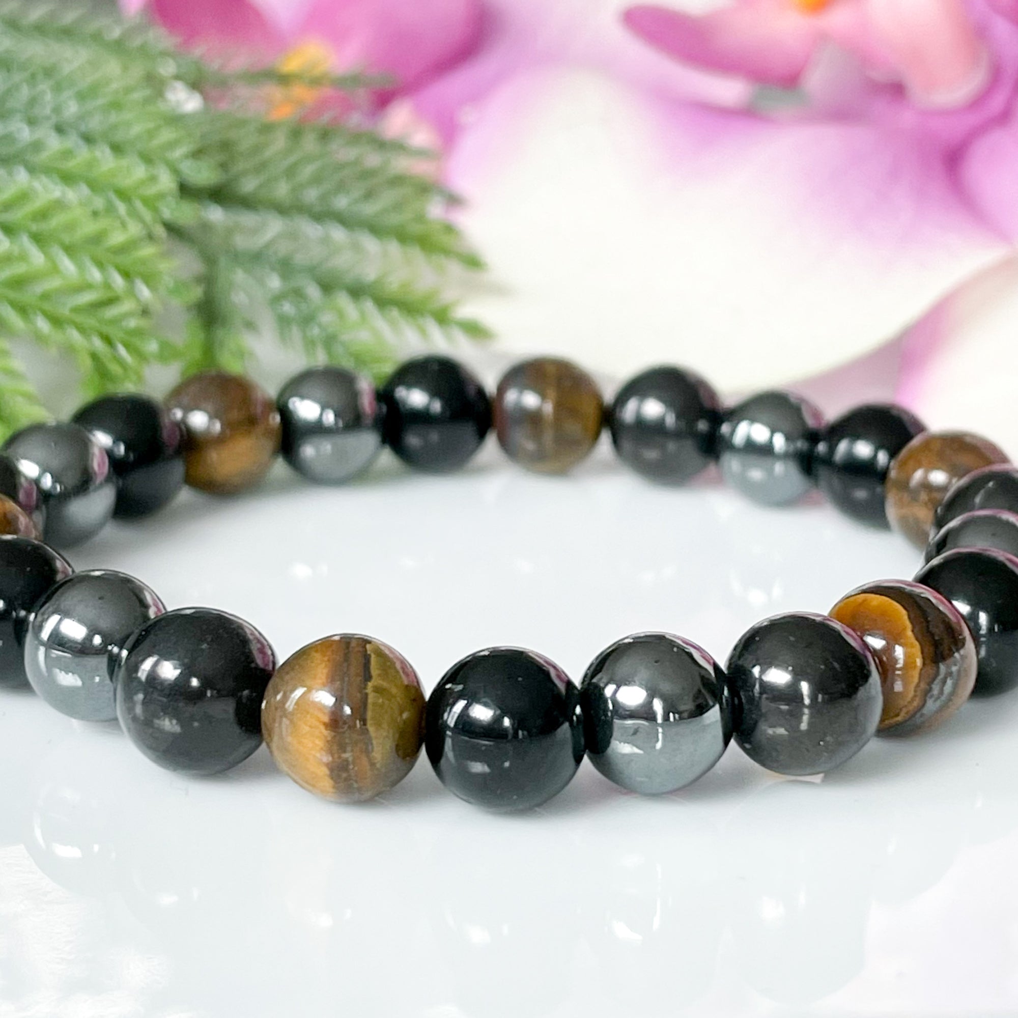 Anxiety Relief Gemstone Bracelet for Men