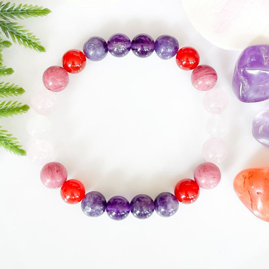 Cancer Zodiac Crystal Bracelet