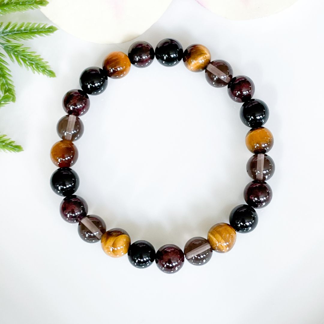 Overhead view of Capricorn Zodiac Bracelett