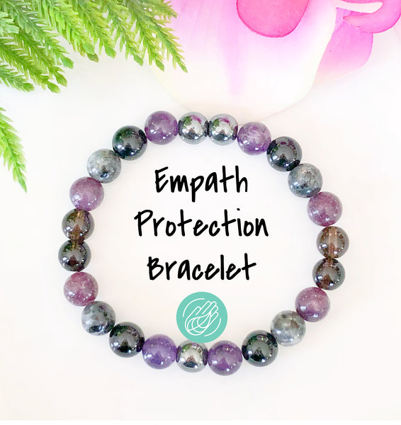 Empath Healing Crystals Protection Bracelet