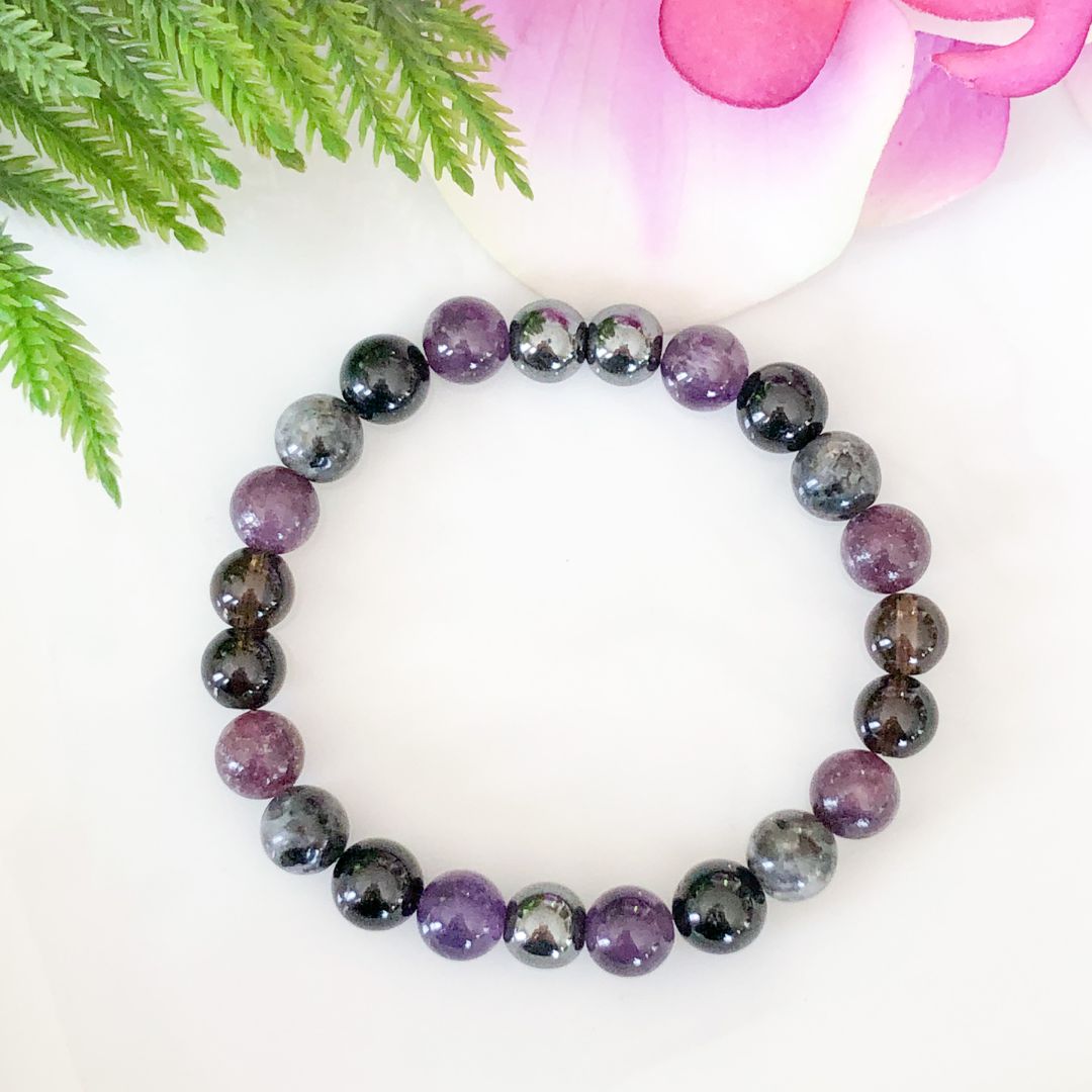 empath Protection bracelet overhead view