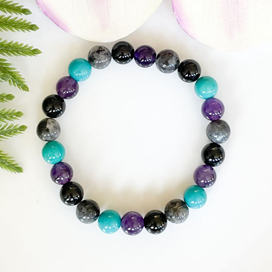 Overhead view of Sagittarius Zodiac Bracelet