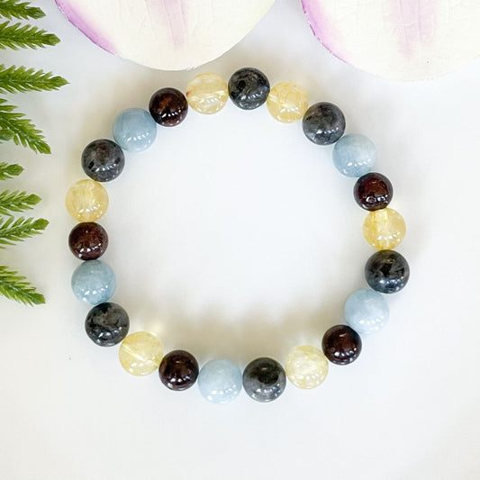 Scorpio Zodiac Bracelet overhead view