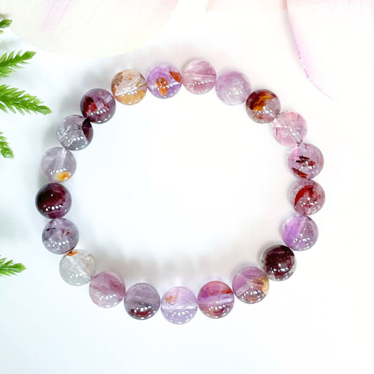 8mm Super Seven Melody Stone Bracelet