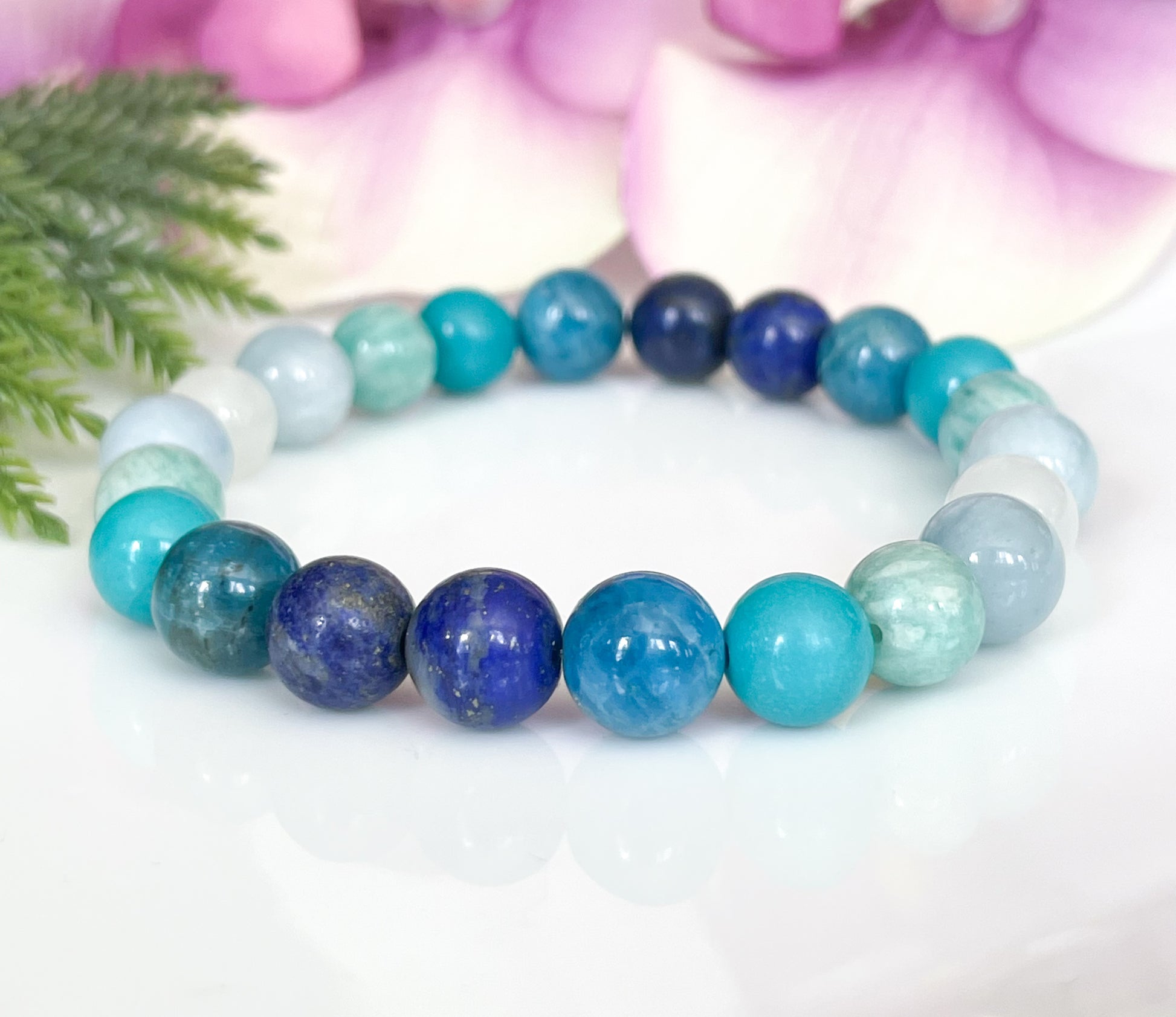 Water element bracelet front view