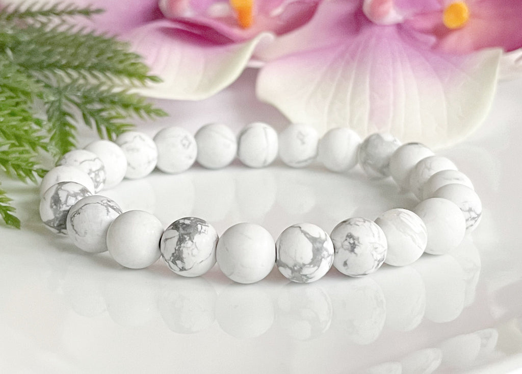 White Howlite Stone Bracelet – Beachdashery® Jewelry