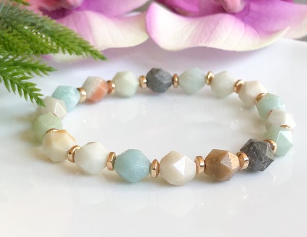 Amazonite Crystal Bracelets for Women