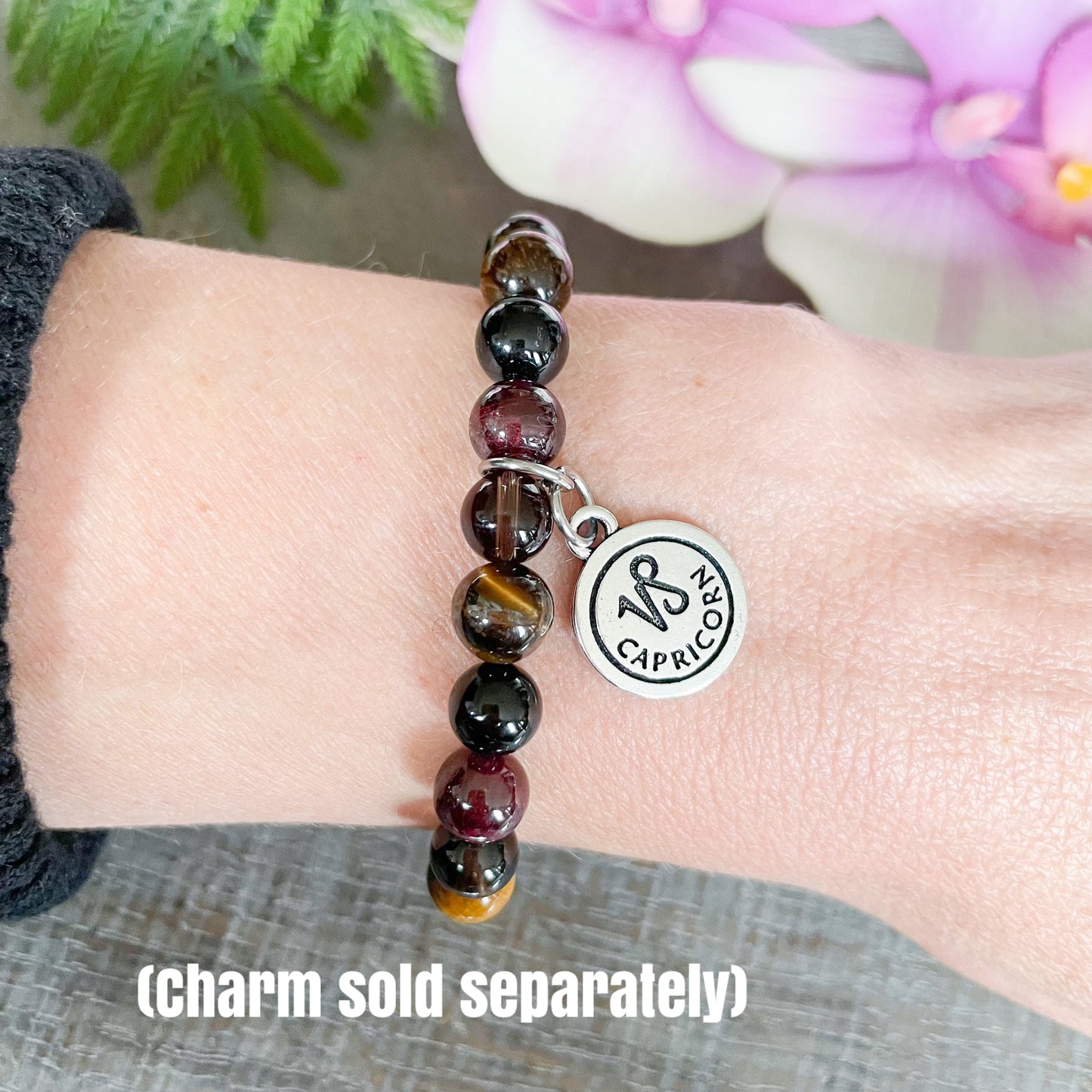 Capricorn Zodiac Gemstone Bracelet