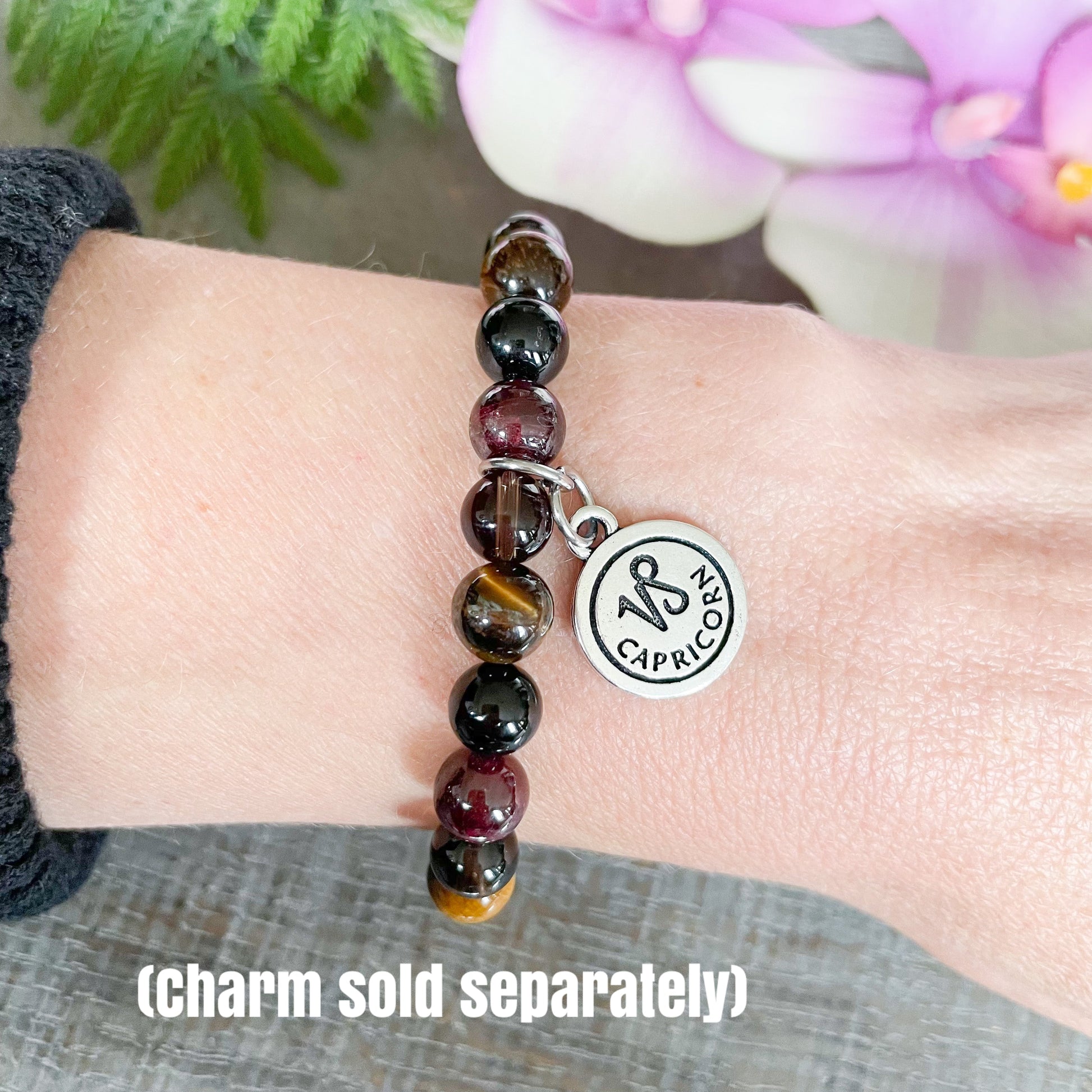 Capricorn Zodiac Gemstone Bracelet