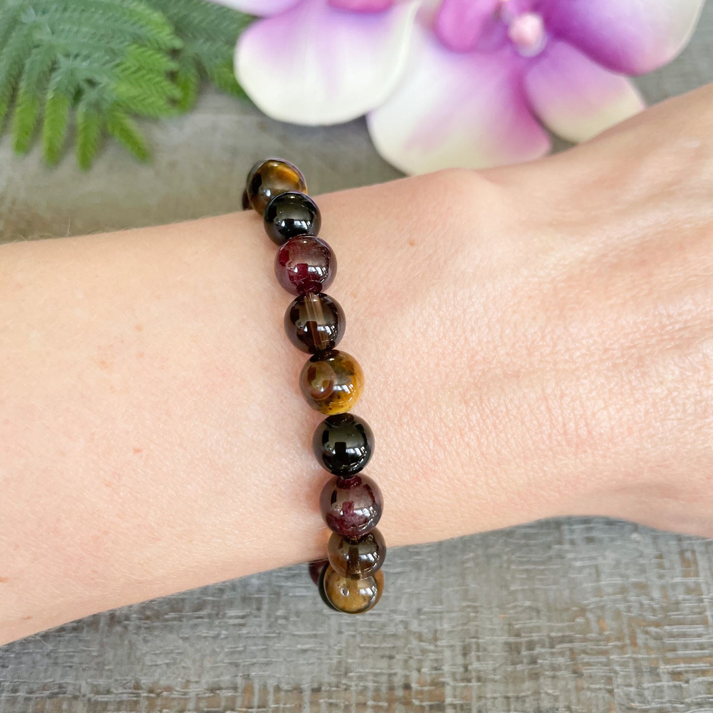 Capricorn Zodiac Gemstone Bracelet
