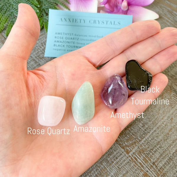 Crystal Set for Anxiety and Stress Relief
