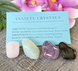Crystal Set for Anxiety and Stress Relief