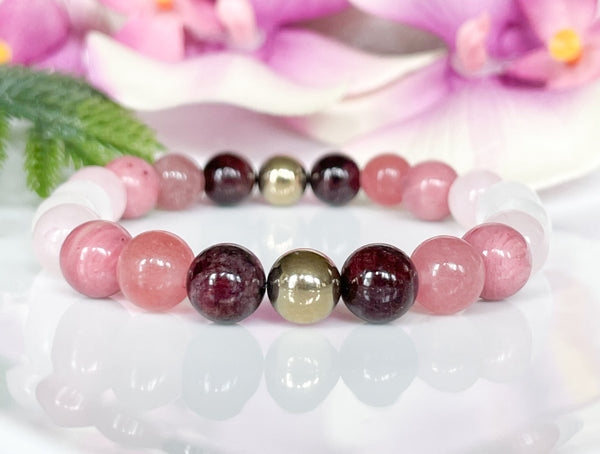 Healing Crystal Bracelet for Manifesting More Love and Attraction