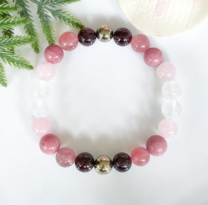 Healing Crystal Bracelet for Manifesting More Love and Attraction