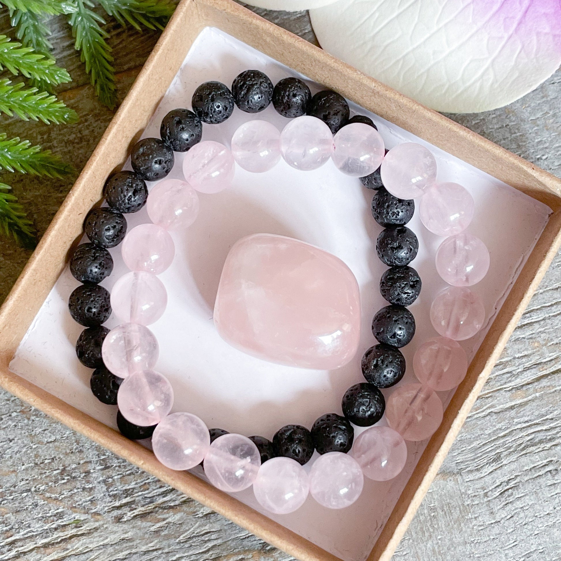 Rose Quartz Self Care Gift Box